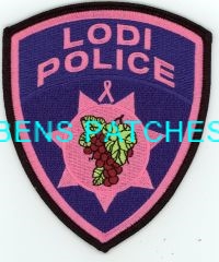 CALIFORNIA,LODI POLICE BREAST CANCER AWARENESS 1